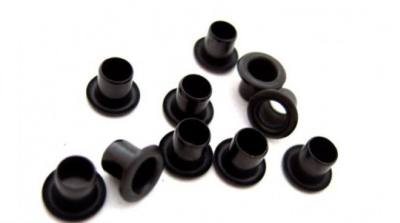 Nieten Oese Kydex 1/4  5.8 x 9.8 schwarz / 10 Stück- 3792