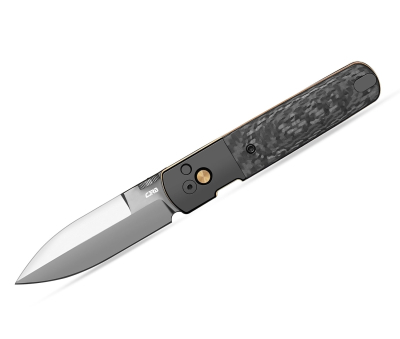 CJRB Knives J1951G-BCF Locust S90V Titanium Carbon 