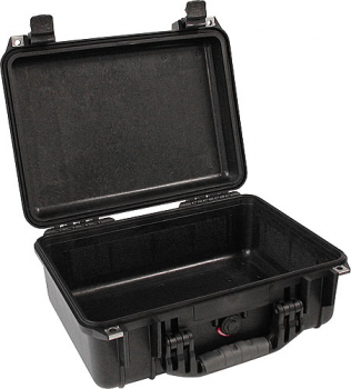 PELI™ Protector Case 1450 leer schwarz wasserdicht, bruchsicher und staubdicht