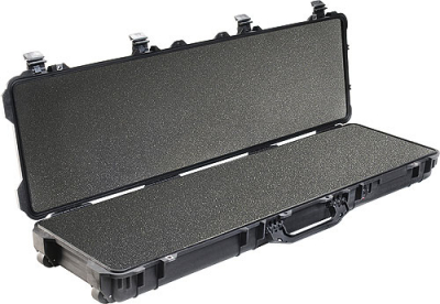 Peli Protector Case 1750 mit Schaumstoff schwarz box für langwaffen wasserdicht, bruchsicher und staubdicht
