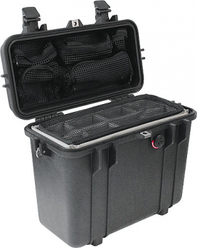 PELI™ Protector Case 1430 mit Divider schwarz wasserdicht, bruchsicher und staubdicht