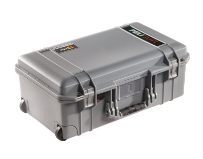 Peli Case 1535 Air leer silber grau Rollkoffer wasserdicht, bruchsicher und staubdicht