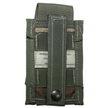 US Patronentasche klein "MOLLE" woodland original neuwertig