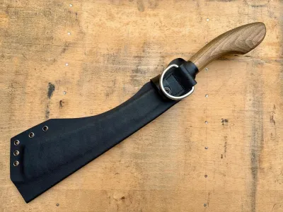 BMC Bladeworks Parang, MY Parang Lading Kilat, Parang Lading Kilat Holz, 5160 Federstahl Machete, Hammer Finish Parang, Traditional Parang Machete, BMC Knives Deutschland, Bushcraft Parang, Com2you-biwak