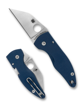 Spyderco C264GPCBL MicroJimbo SPY27 Blue G10