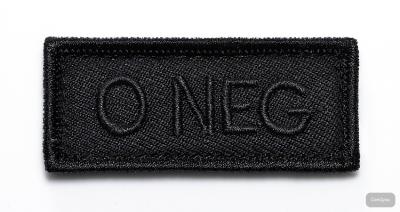 KHS Blutgruppen Patch X|TAC | A POS