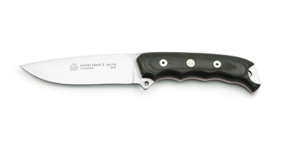 PUMA IP Dexter Black II bushcraftknife Outdoormesser