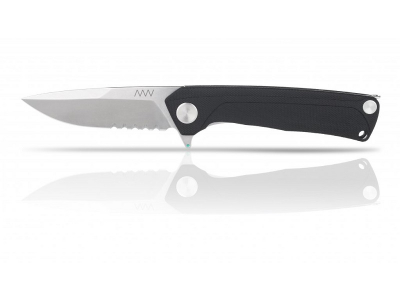 ANV Knives - ACTA NON VERBA -  Z100 Linerlock verzahnte Klinge G10