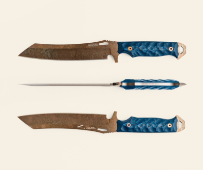 Dawson Knives Wayfinder G2 Copper Blue Magnacut