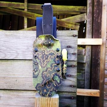 Kydexscheide Pancake für das eigene Messer 150 - 250mm