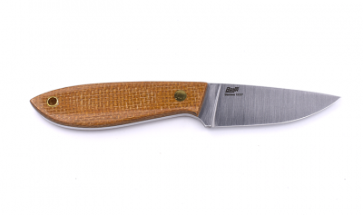 Brisa EnZo Cordknife Bobtail 80 knife Multicarry Mustard Micarta