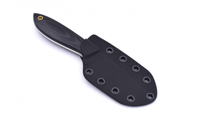 BRISA EnZo Cordknife Bobtail 80 knife Multicarry Black Micarta