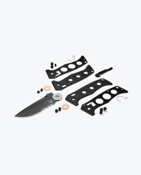 Benchmade 275SGY-03, Benchmade Adamas Combo Edge, Adamas MagnaCut Black, Benchmade Wellenschliff schwarz, Tactical Klappmesser, AXIS Lock, robustes Einsatzmesser
