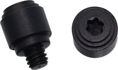 August Engineering Thumb Stud Bugout 535 Black Daumen pin