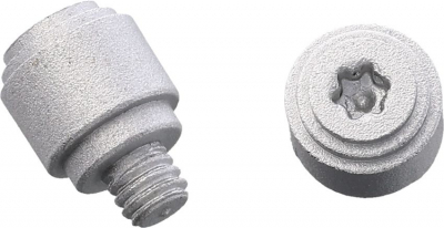 August Engineering Thumb Stud Bugout 535 Silver daumenpin