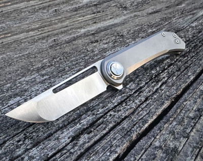 Aurora Knives OG Truffles Roundhouse Lock Gray