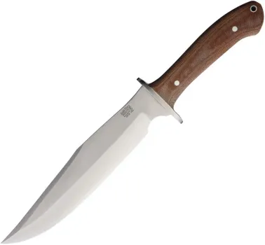Bark River Highwayman IV Fixed Blade Burlap