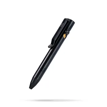 Big Idea Design Mini Bolt Action Pen Titan DLC Schwarz