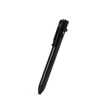 Big Idea Design Base Line Bolt Action Pen Titan DLC Schwarz