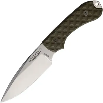 Bradford Knives Guardian 3 AEB-L GreenG10 Fixed Blade