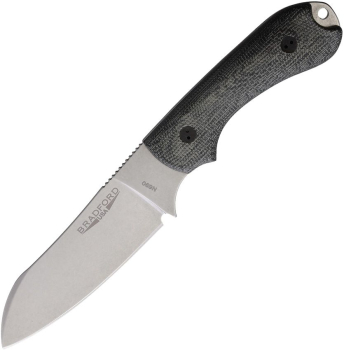 Bradford Knives Guardian 3 3D Sheepfoot Black Micarta