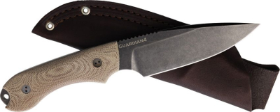 Bradford Knives Guardian 4 3D Nimbus Natural Micarta