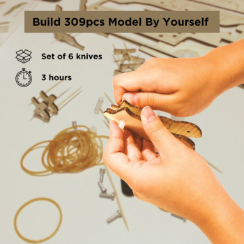 Caliber Gourmet, Holz Messer Puzzle, DIY Messer Bausatz, Wood Knife Puzzle, Kindermesser Holz, Bastelset Messer, taktisches Holzpuzzle, Com2you-biwak Geschenk.