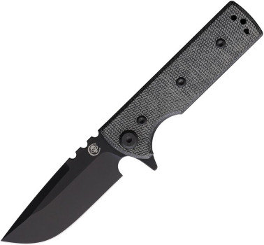 haves Knives T.A.K. Linerlock PVD Micarta Blk