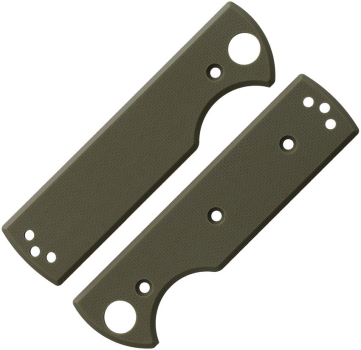 Chaves Knives Griffschalen Blue Label CHUB. Scales Green G10