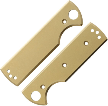 Chaves Knives Griffschalen Blue Label CHUB Scales Brass