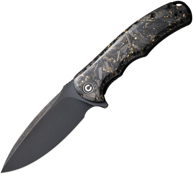 CIVIVI Knives Praxis Shredded Carbon and Brass