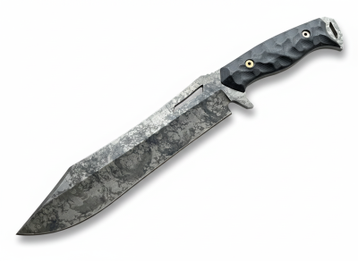 Dawson Knives Dominion Clip Point Rainstorm Black ProCut