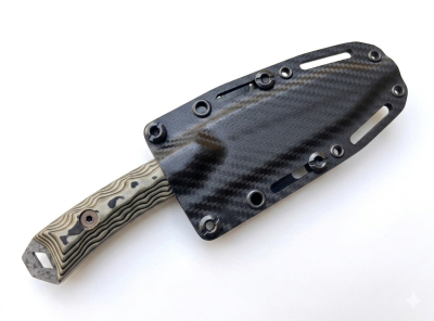 Dawson Knives Harvester, Rainstorm G10, Arid Camo, 80CrV2 Messer, Bushcraft Messer, Jagdmesser Profi, Dawson Knives Deutschland, Com2you-biwak Shop