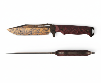 Dawson Knives Marauder G2 Wildfire Red ProCut