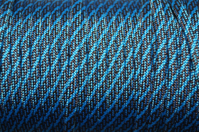 Paracord 550 Pastel Turquoise & Espresso Brown - Helix DNA Type III fallschirmleine