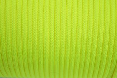 Paracord 550 Ultra Neon Gelb Typ lll