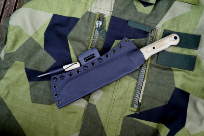 White River Knife / Knives M1 Firecraft 7 - mit Custom Kydex-Scheide