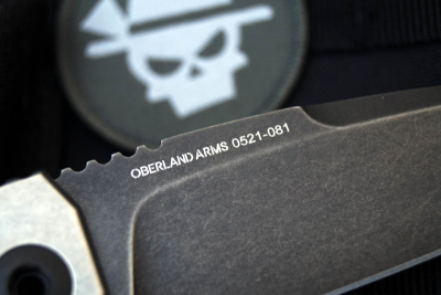 Oberland Arms EDC Titan Sepp Marble Carbon Black taschenmesser