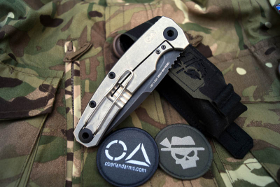 Oberland Arms EDC Titan Sepp Marble Carbon Black taschenmesser