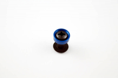 Schrauben-Satz TekLok Kydex blau lang
