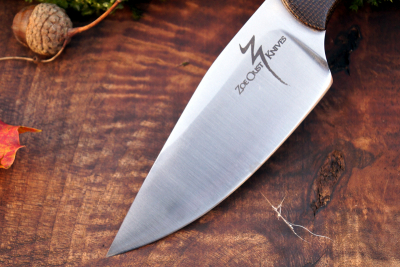 Zoe Crist Knives Wilderness EDC Green Canvas