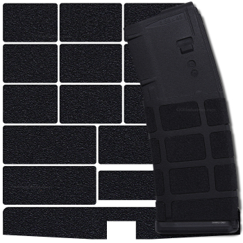 EDC Wrap™ Klebefolie Kit PMAG MatchGrip gummiert Black AR15 M4
