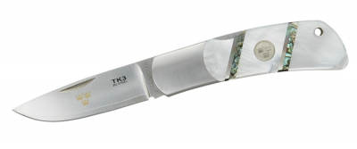 Fällkniven TK3 - TK3mop Tre Kronor de Luxe Folder motherofpearl