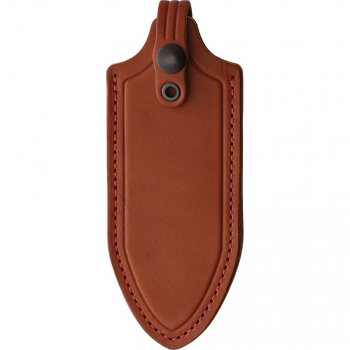 Fobos Knives Cacula Fixed Blade Black Red Leder
