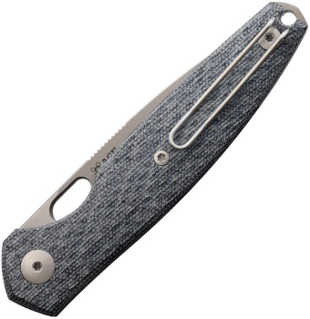 Giant Mouse ACE REO Linerlock  Micarta Denim Magnacut