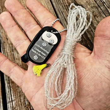 Grim Workshop Cordage Making Dog Tag Tool