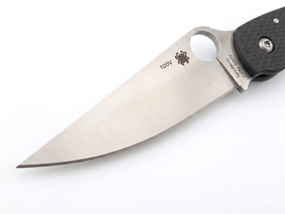 Spyderco Military Carbon Titan, Spyderco C36CFTIP, Military S90V, CPM-S90V Spyderco, Military Sprint Run, Spyderco Rarität, Titanium Frame Lock, Com2you-biwak
