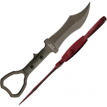 Halfbreed Blades CCK-03 Ranger Green Tuhon Raptor Bundle