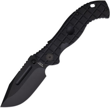 Halfbreed Blades LBF-01 Large Bush LINQ Lock Black Gen 2 