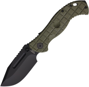 Halfbreed Blades LBF-01 Large Bush LINQ Lock Green Gen 2 